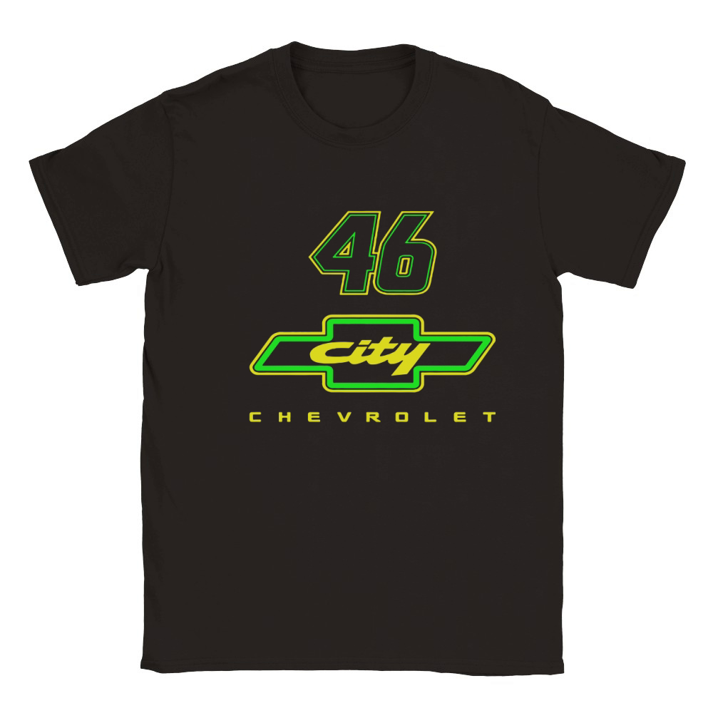 Cole Trickle Days Of Thunder Black 46 City Chevaolet Classic Kids Crewneck T-shirt