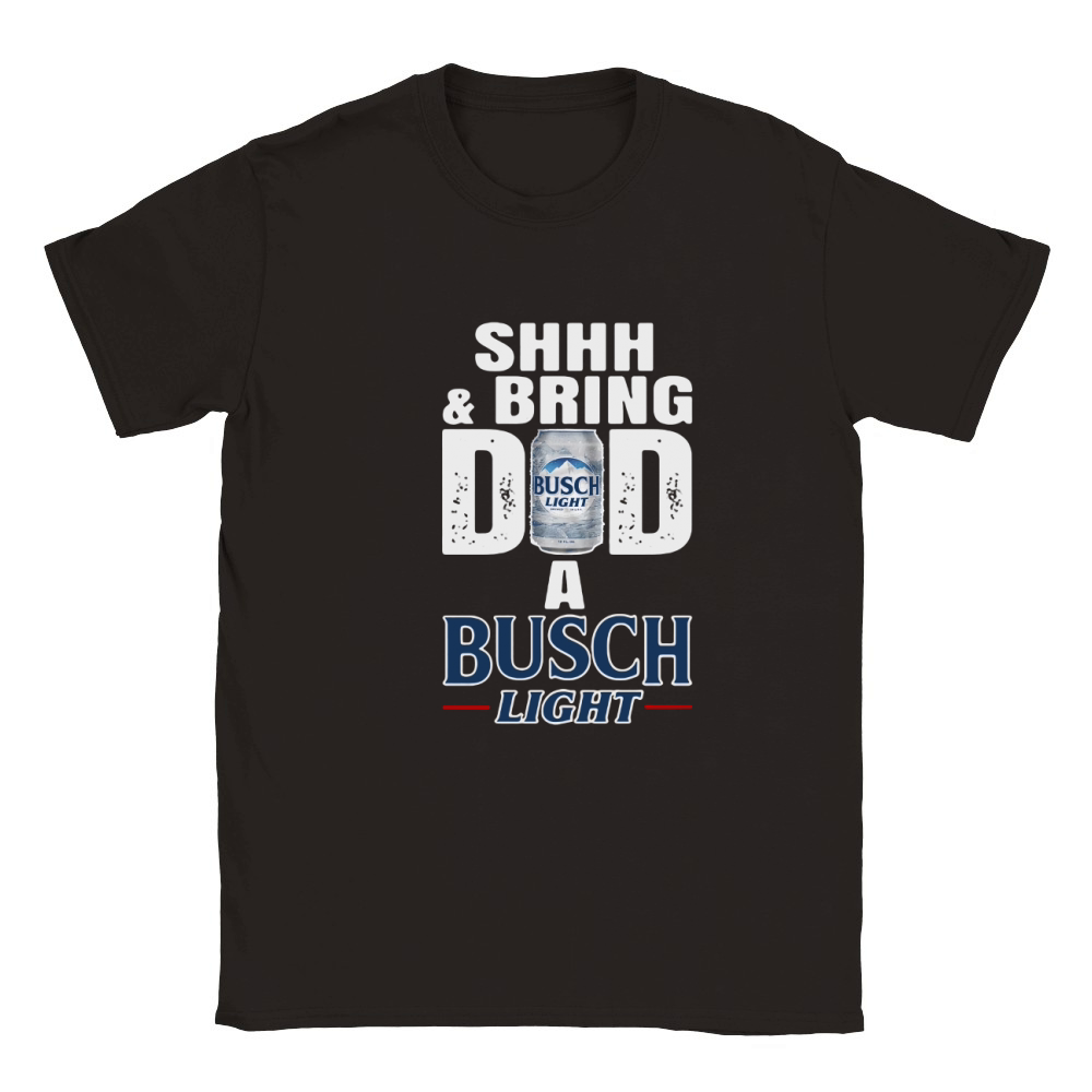 Shhh And Bring Dad A Busch Light Classic Kids Crewneck T-shirt
