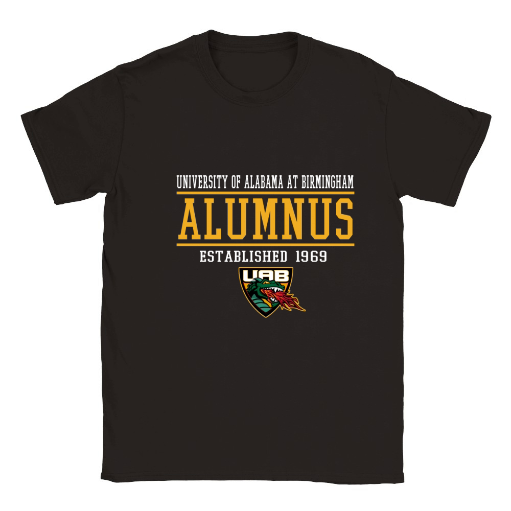 UAB University Of Alabama At Birmingham Alumnus Established 1969 Classic Kids Crewneck T-shirt