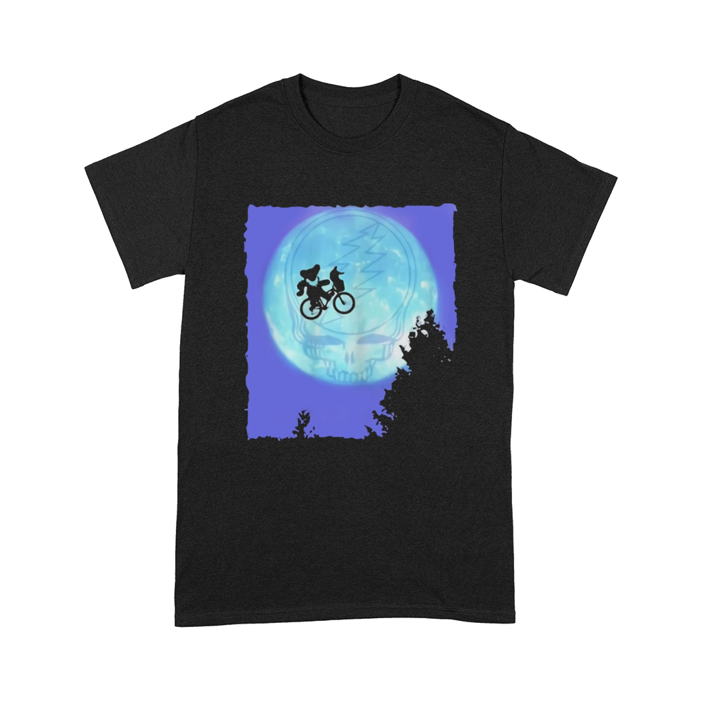 Bear Cycling The Moon Grateful Dead Comfort T-shirt