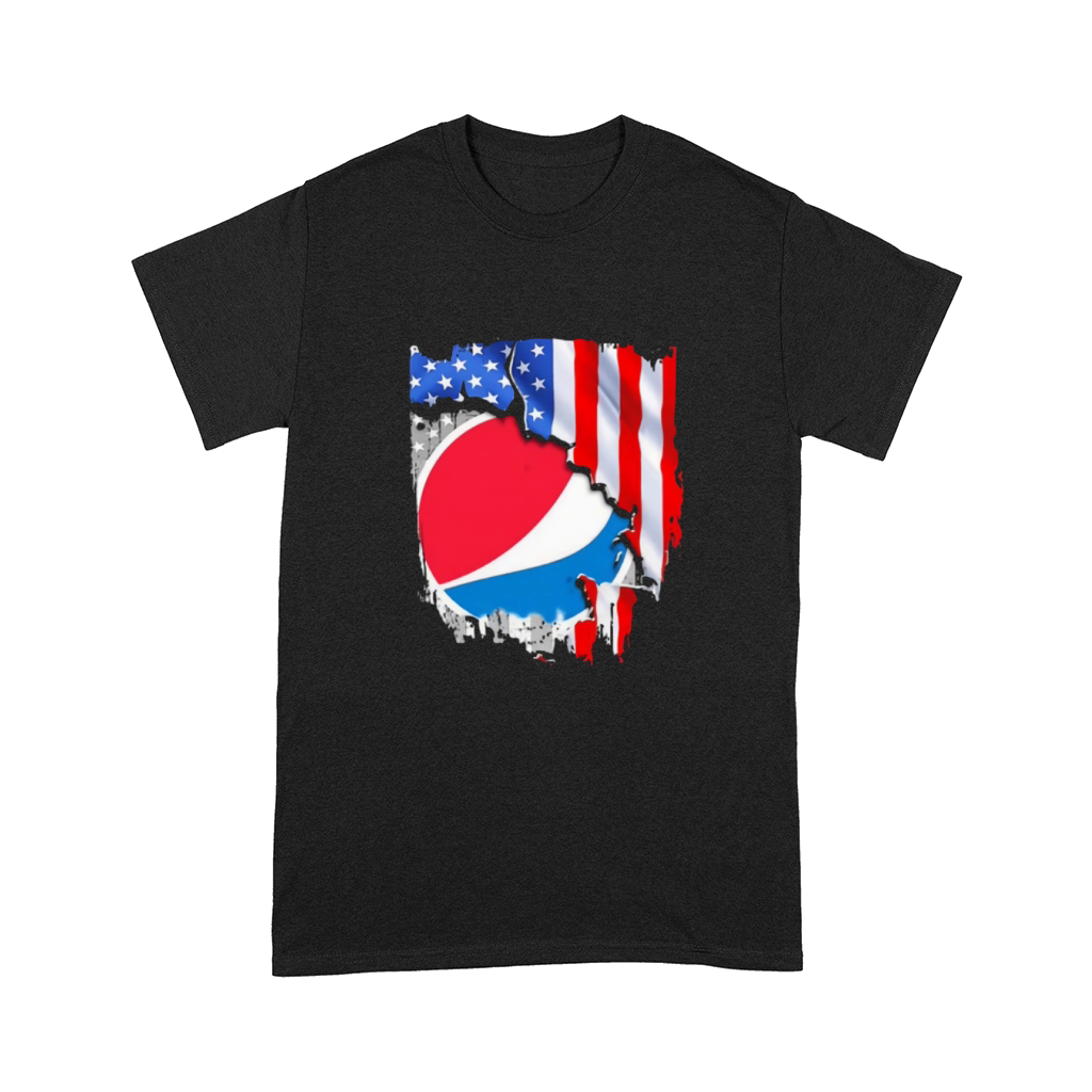 Pepsi Inside American Flag Independence Day Comfort T-shirt