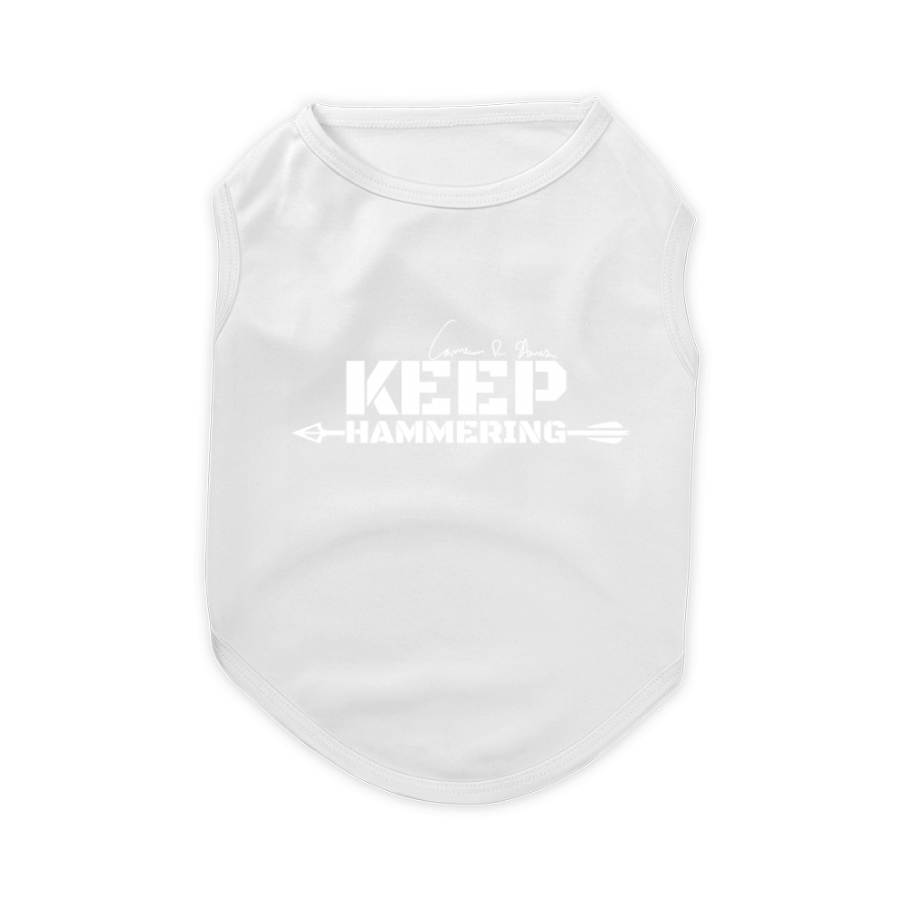 Keep Hammering Pet T-Shirt