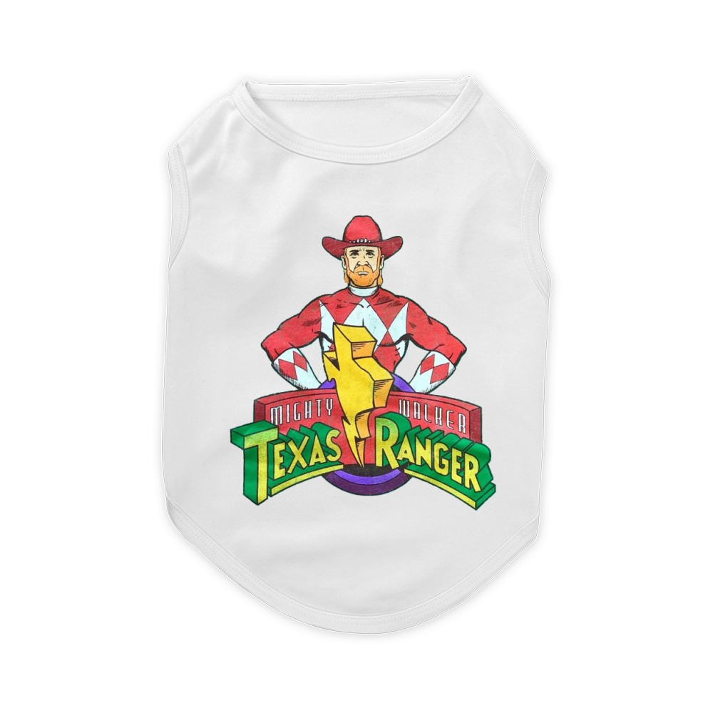 Mighty Walker Texas Ranger Pet T-Shirt