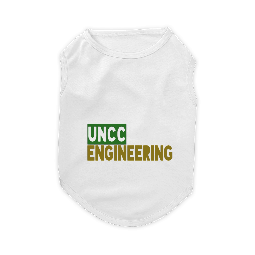 unc charlotte engineering Pet T-Shirt