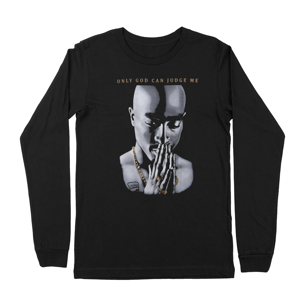Tupac Only God Can Judge Me 2Pac Shakur Hip Hop Premium Long Sleeve
