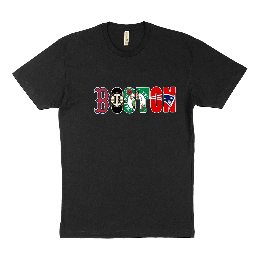 Boston All Logo T-Shirt Sustainable T-Shirt