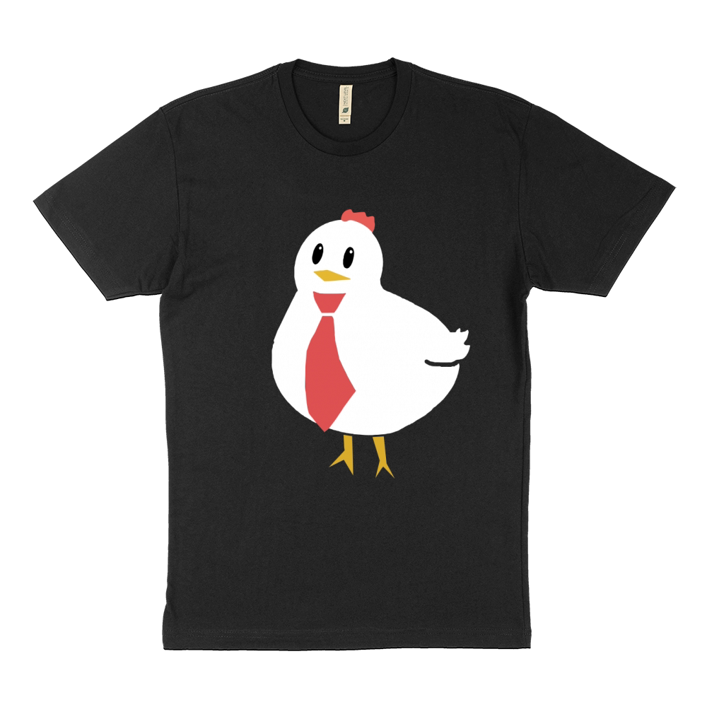Cute-Hen-tie-T-Shirt--Low-key-anime-shirt Sustainable T-Shirt