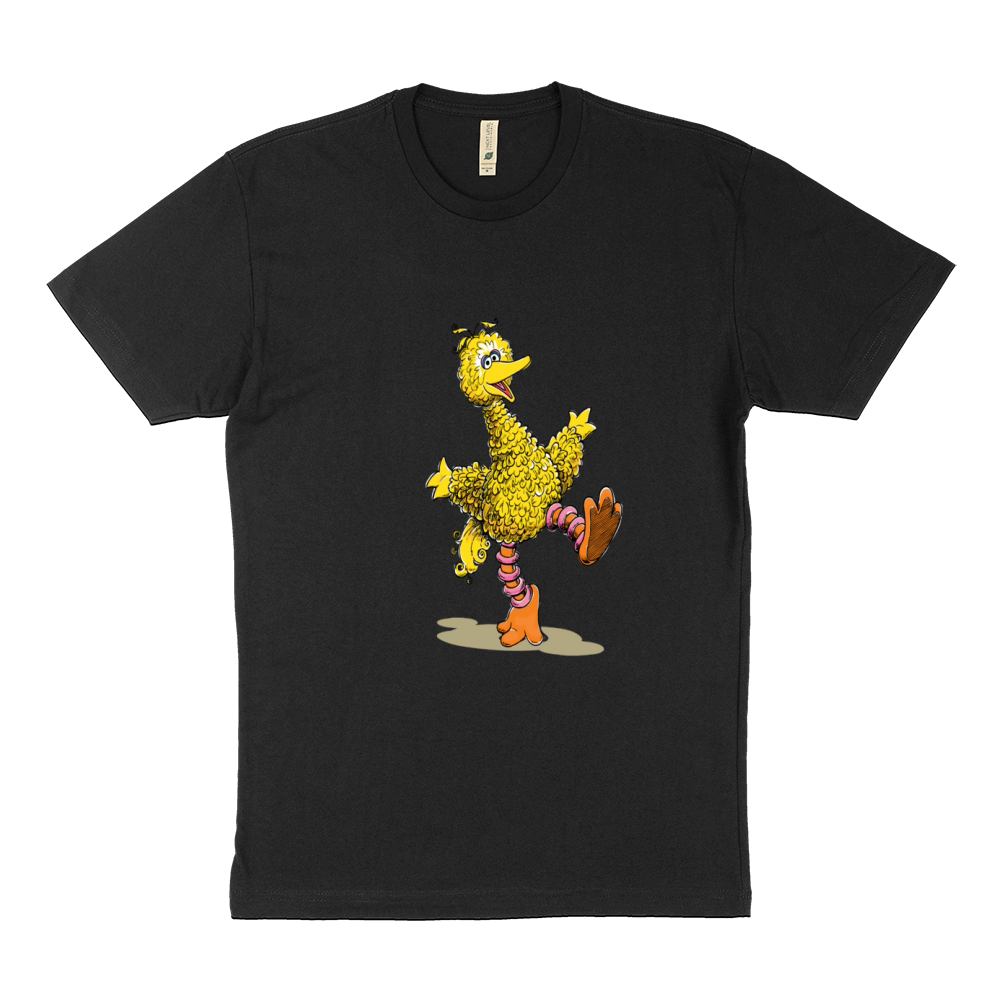 retro art big bird Sustainable T-Shirt