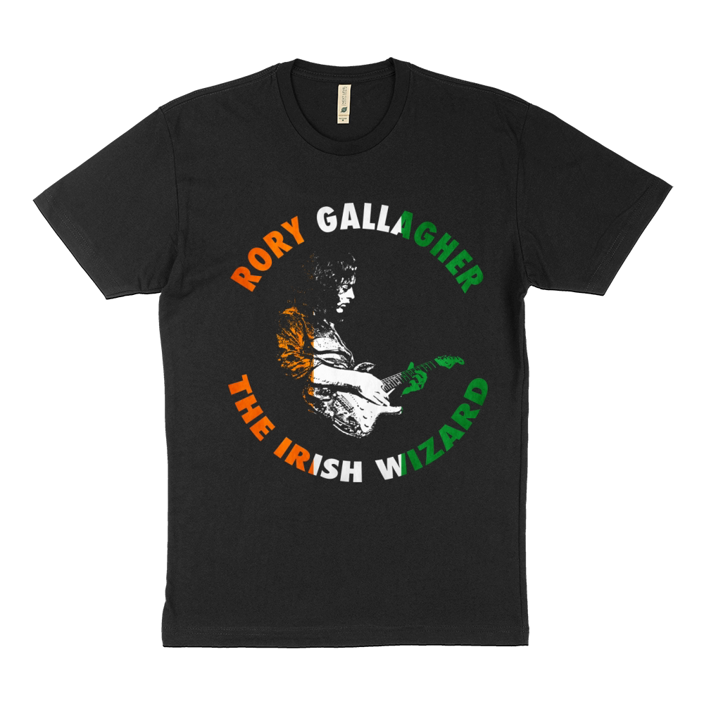 Rory Gallagher The Irish Wizard Sustainable T-Shirt