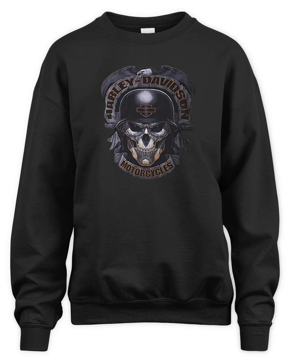 Harley Davidson Militaire Noir Unisex Premium Crewneck Sweatshirt