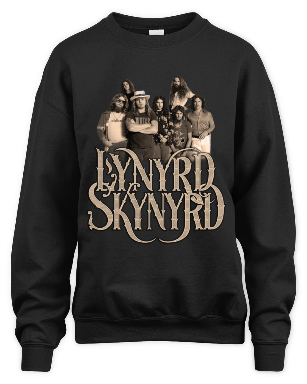 Lynyrd Skynyrd Band Tshirt Unisex Premium Crewneck Sweatshirt