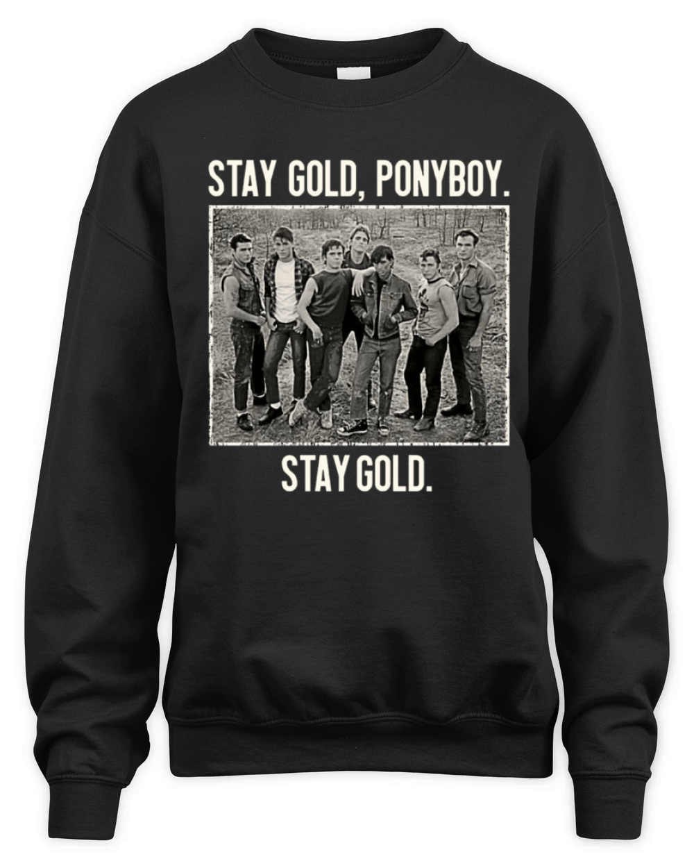 The Outsiders Stay gold ponyboy stay gold Unisex Premium Crewneck Sweatshirt
