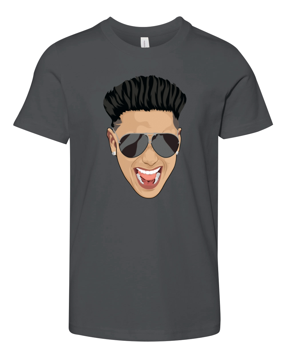 Dj Pauly D Face Youth Unisex Jersey Tee