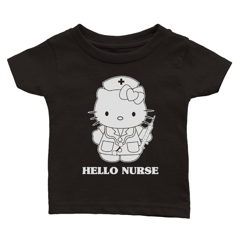 Nurse-Hello Kitty-2 Classic Baby Crewneck T-shirt