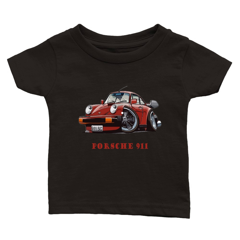 Porsche 911 Classic Baby Crewneck T-shirt