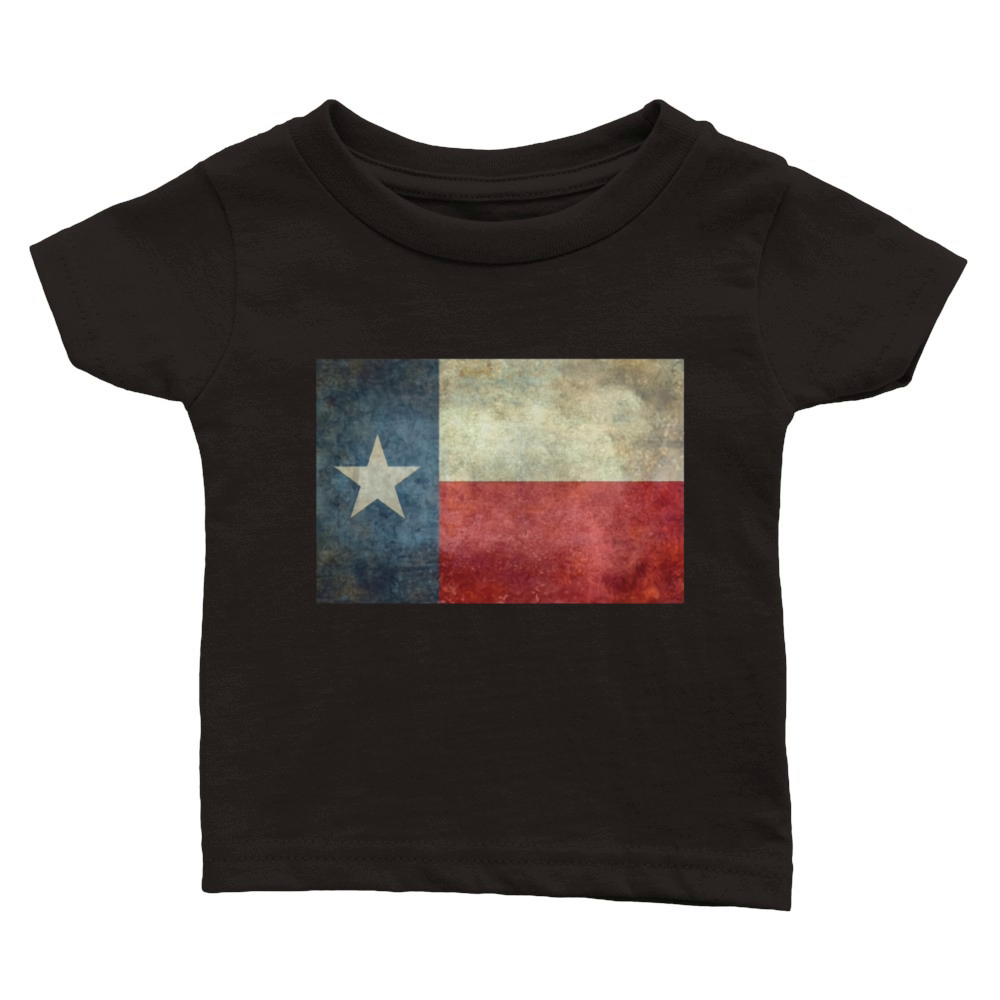 Texas flag Vintage retro Classic Baby Crewneck T-shirt