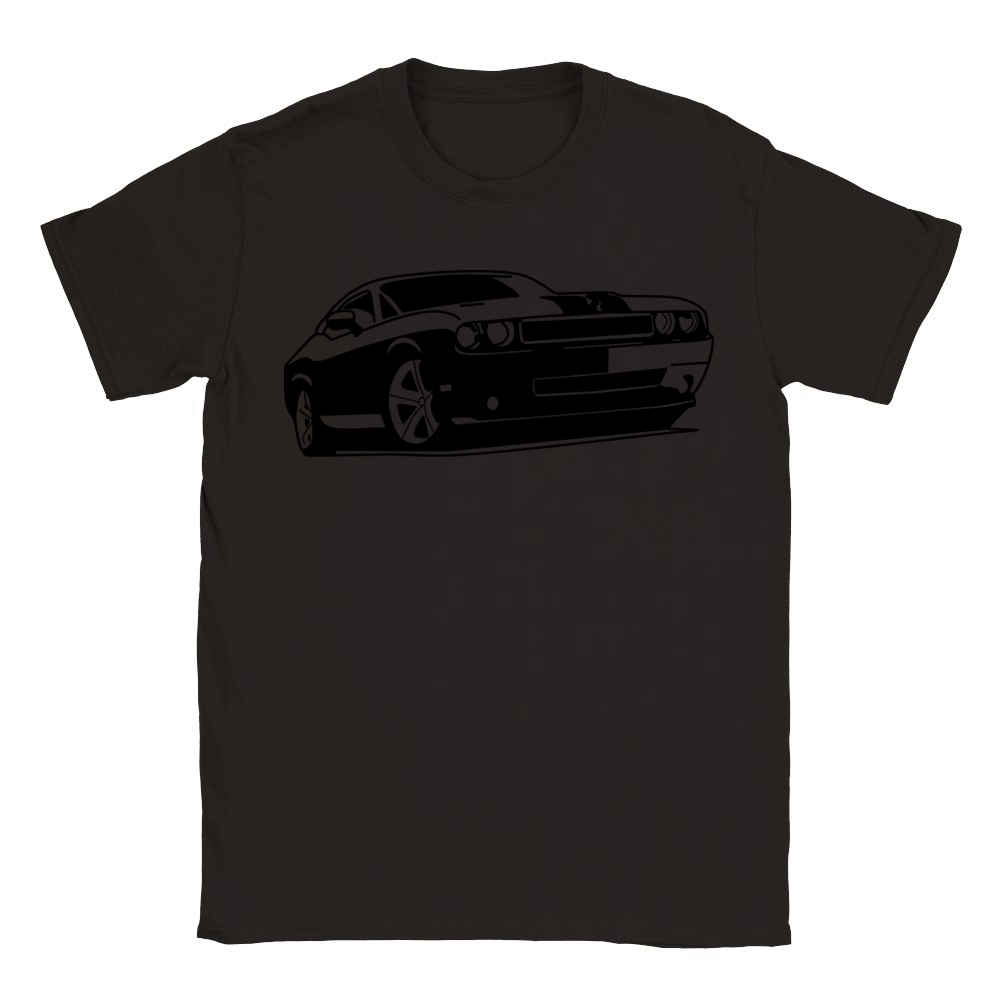 Dodge Challenger SRT Hellcat Classic Kids Crewneck T-shirt