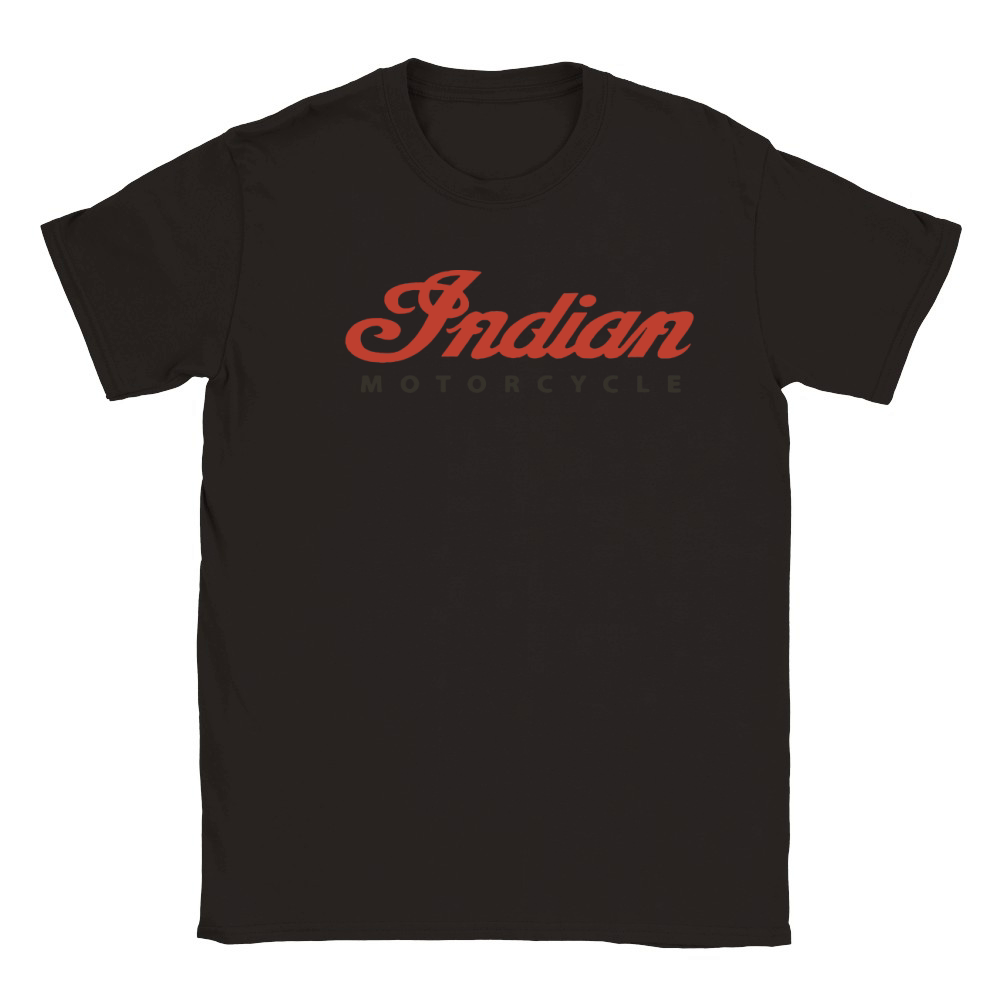 Indian Motorcycles Laughing Indian T-Shirt Classic Kids Crewneck T-shirt