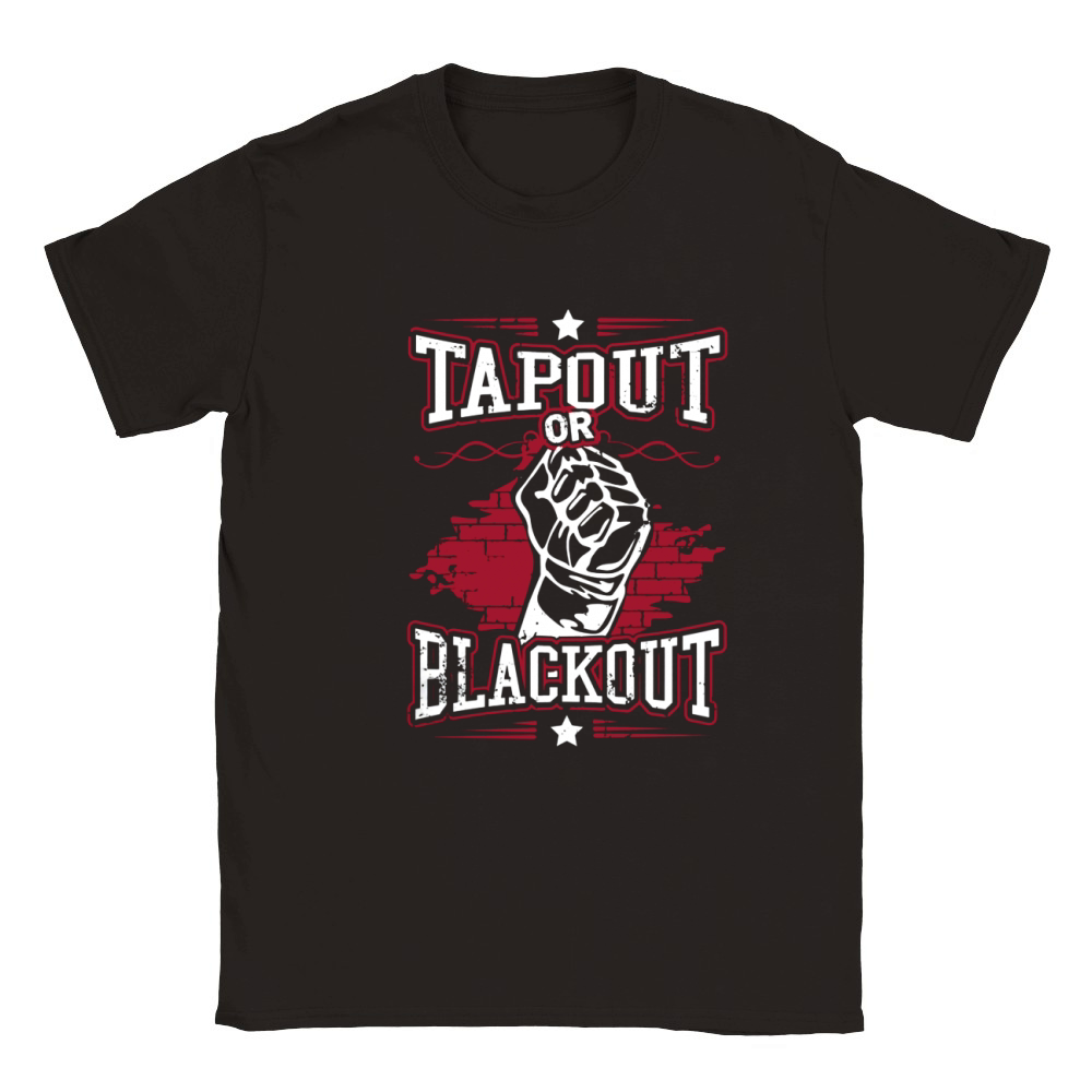 Tapout or blackout Classic Kids Crewneck T-shirt