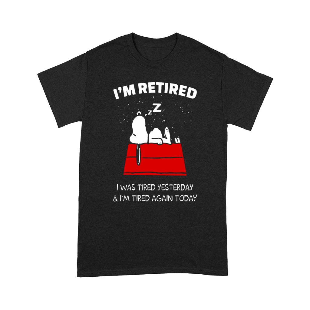 Snoopy Retired Shirt Comfort T-shirt