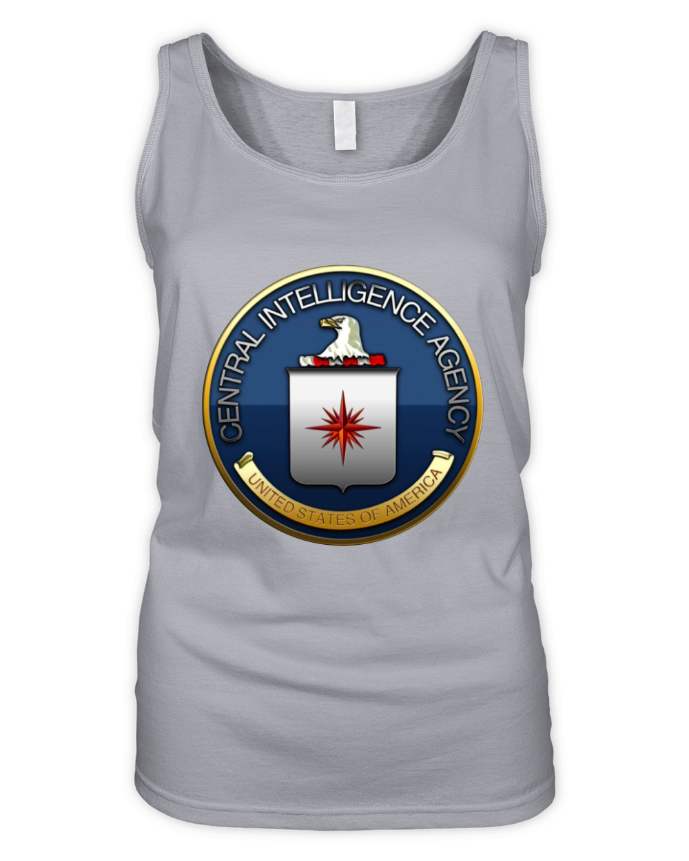 Central Intelligence Agency (CIA) Organic Women's Tank Top