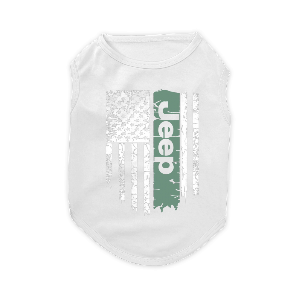 JEEP FLAG Pet T-Shirt