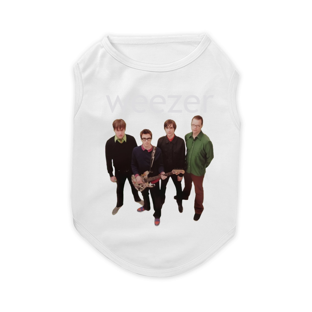 Weezer Green Album Teeshirt Pet T-Shirt