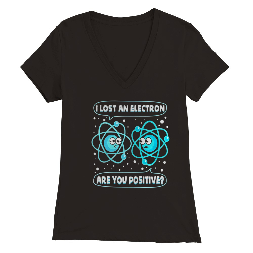 Funny Science Shirt - Funny Science Tees - Funny Science Tee Premium Womens V-Neck T-shirt
