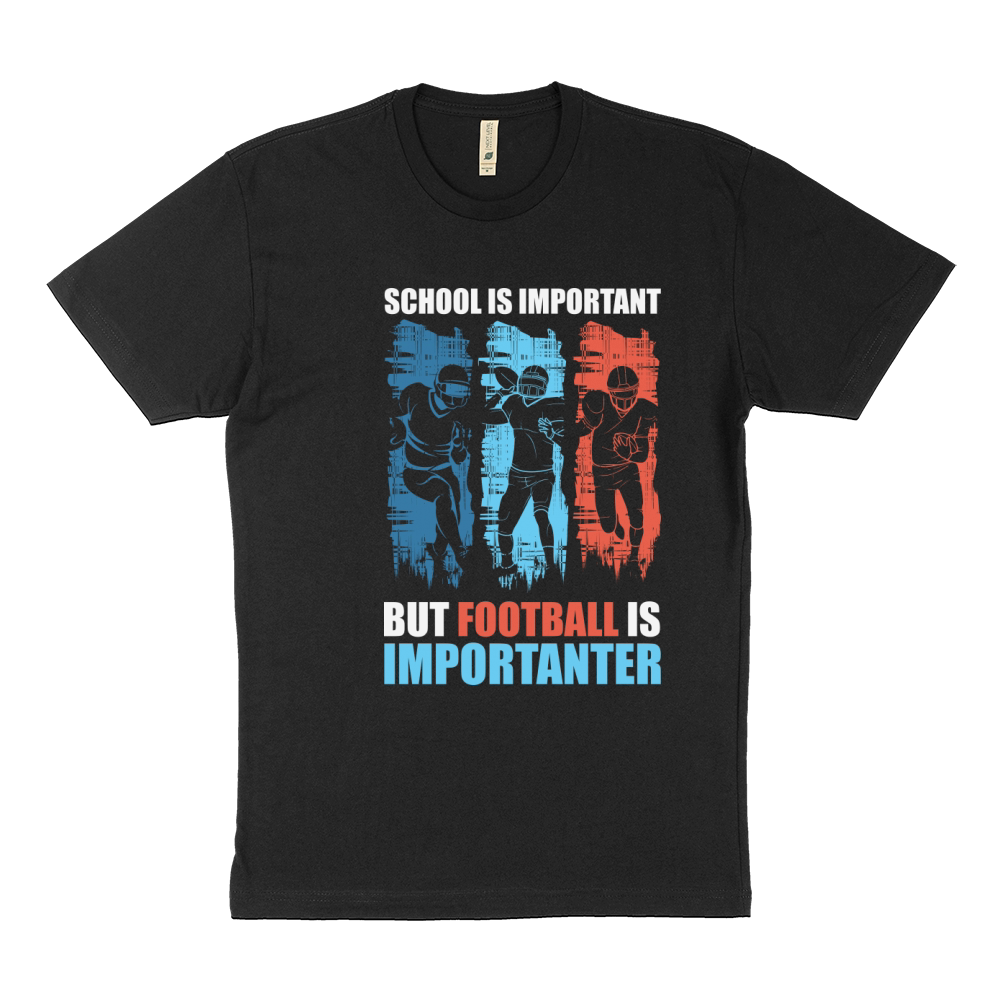 Football Is Importanter Football Lineman Sustainable T-Shirt