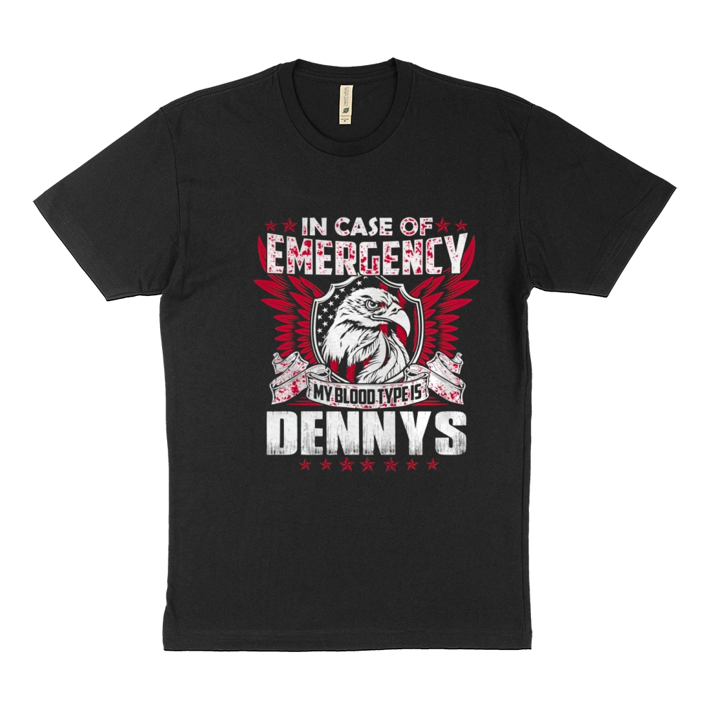 It's Great To Be DENNYS Tshirt Sustainable T-Shirt