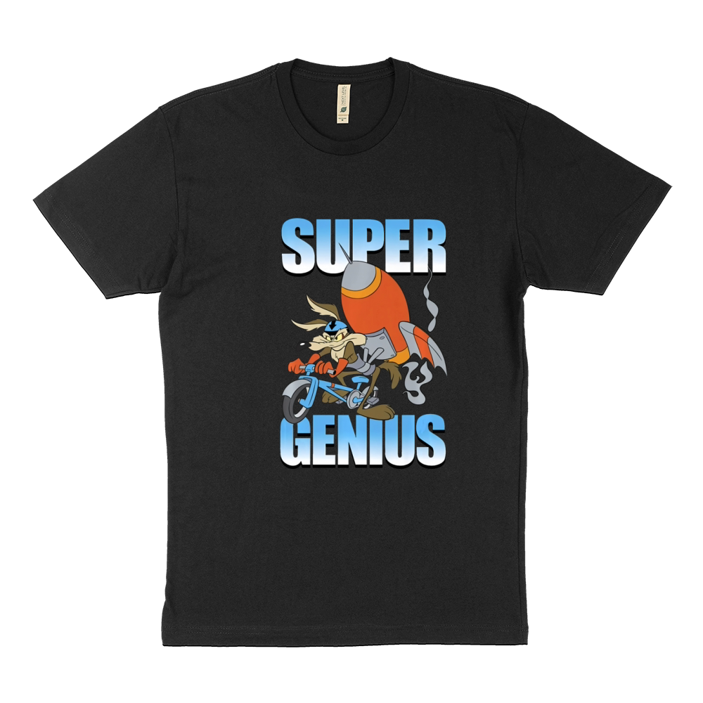 Wile E Coyote Super Genius Sustainable T-Shirt