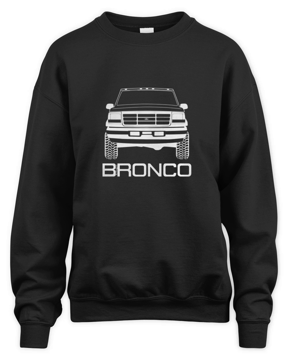 Ford Bronco Sweatshirt 5X Heather Gray