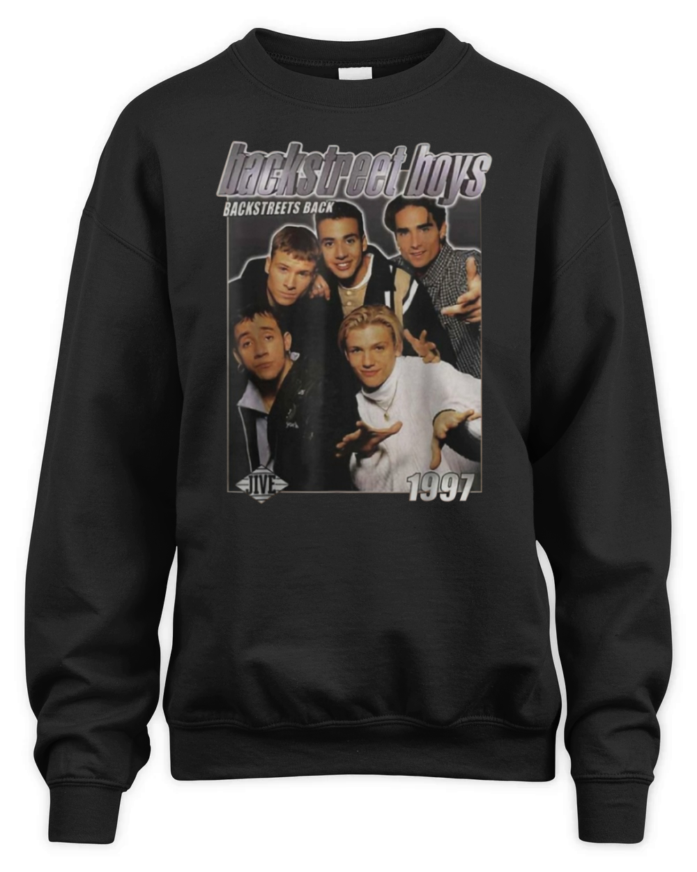 Backstreet Boys Backstreets Back 1997 Unisex Premium Crewneck Sweatshirt
