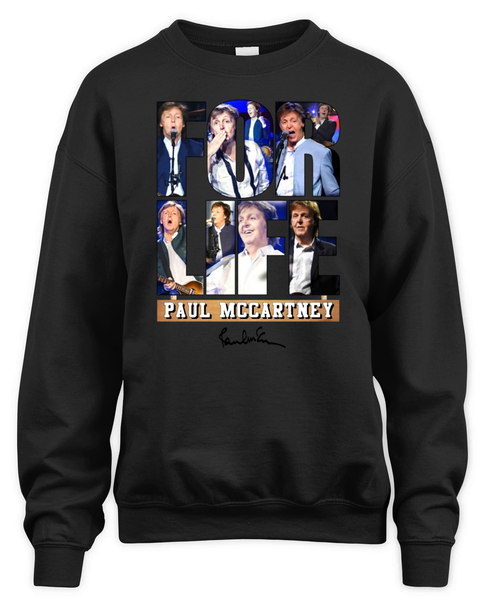 PAUL MCCARTNEY Unisex Premium Crewneck Sweatshirt