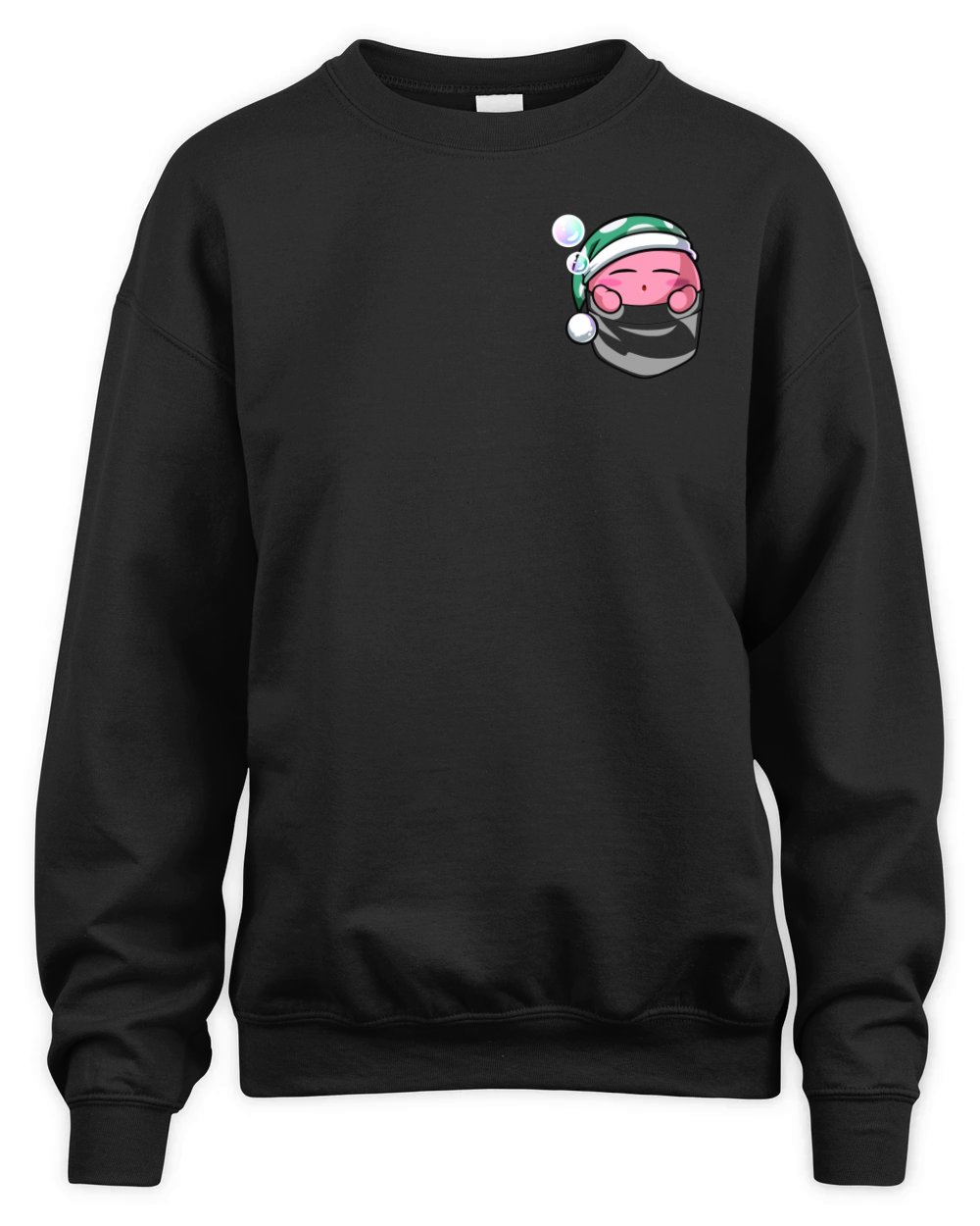 Pocket Kirby Unisex Premium Crewneck Sweatshirt