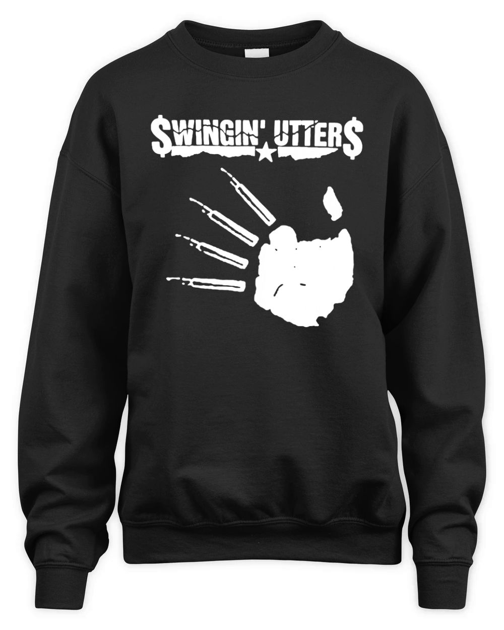 Swingin utters punk rock band T-Shirt Unisex Premium Crewneck Sweatshirt