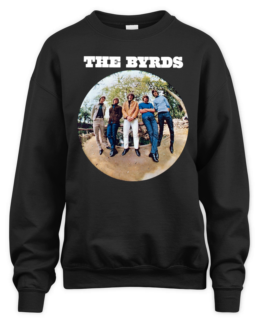 The Byrds Band tshirt Unisex Premium Crewneck Sweatshirt