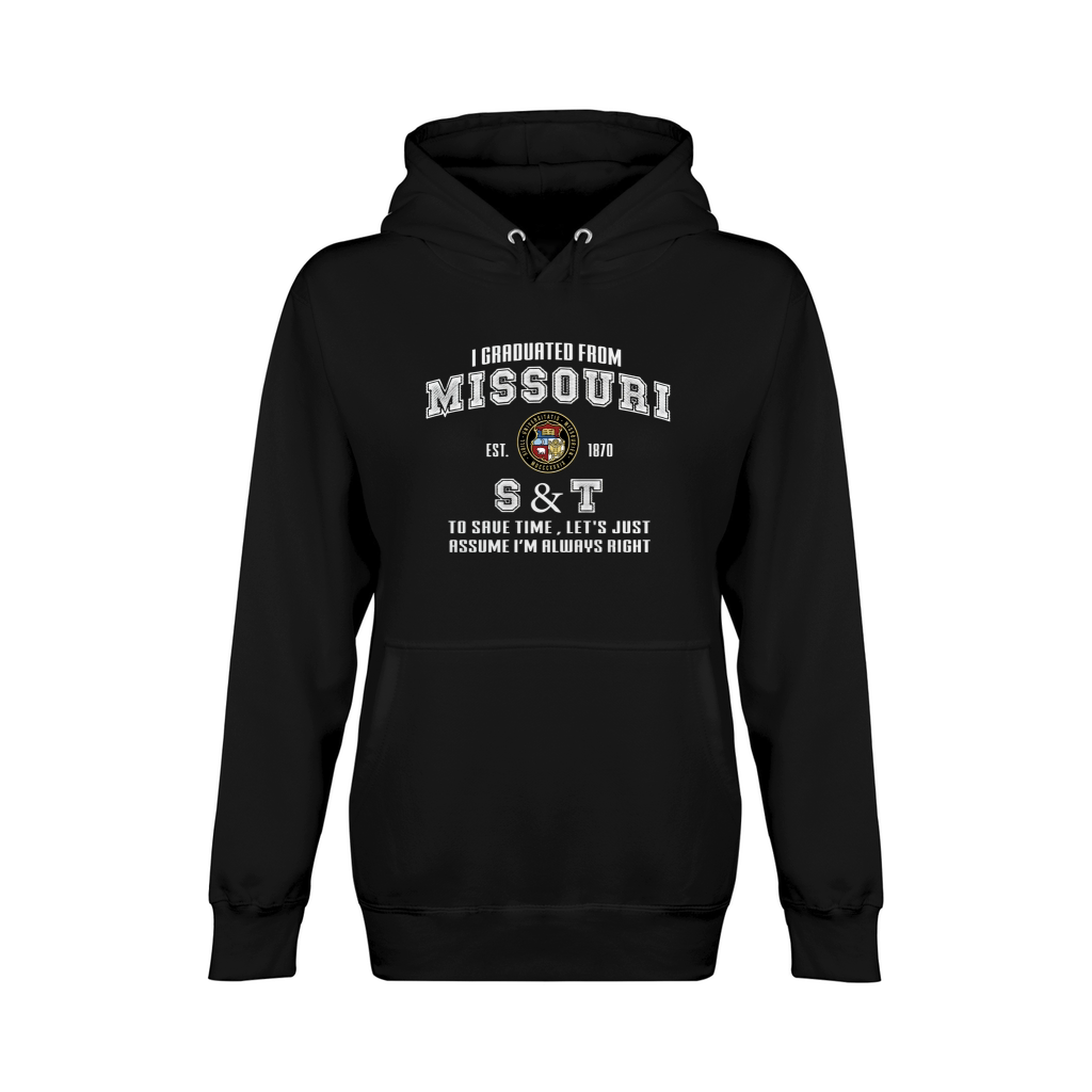 Missouri University of Science and Technology Unisex Premium Pullover Hoodie