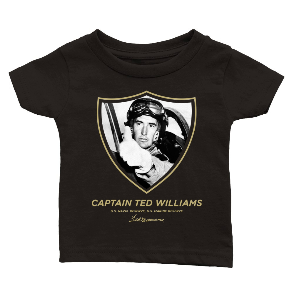 Captain Ted Williams Classic Baby Crewneck T-shirt