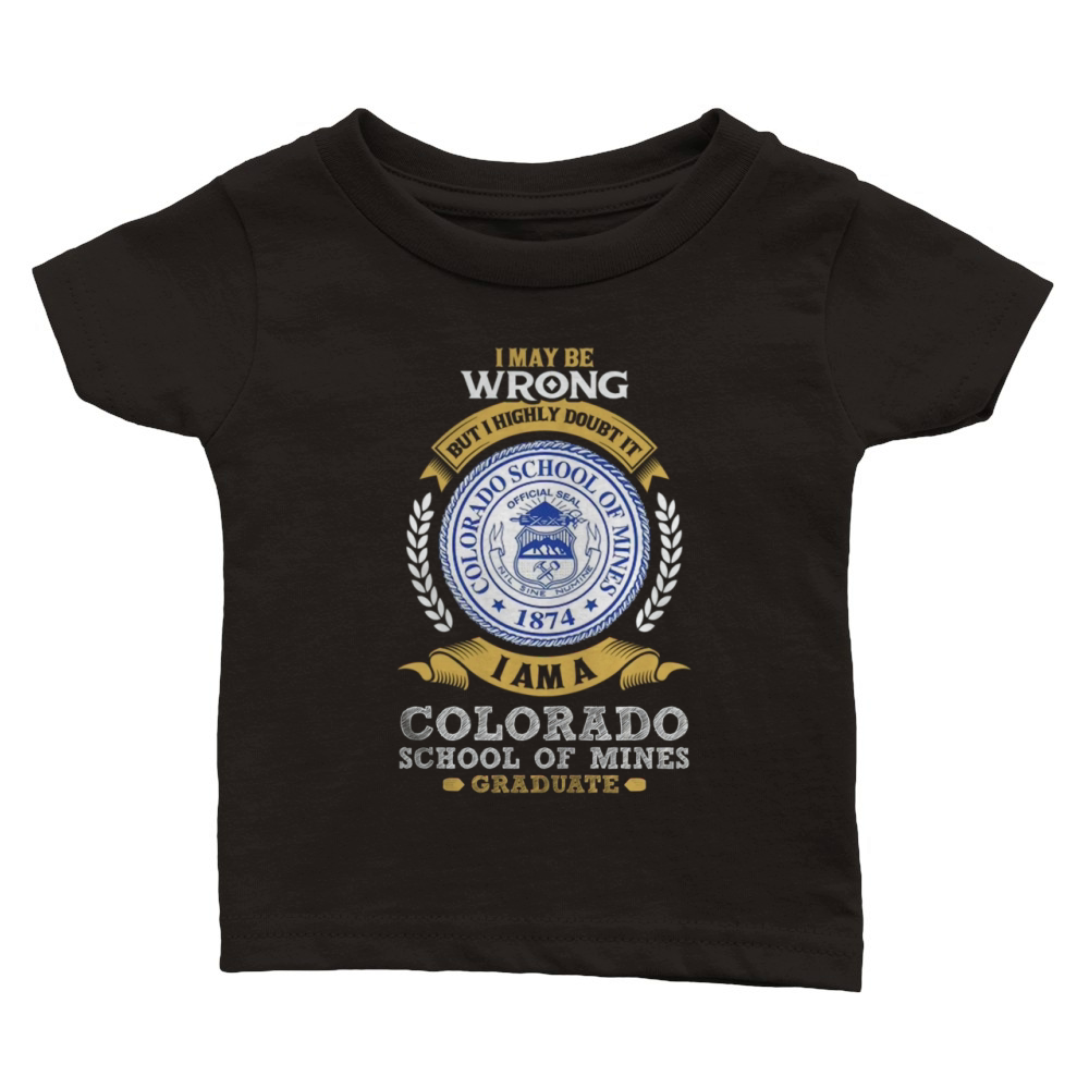 Colorado School of Mines Classic Baby Crewneck T-shirt