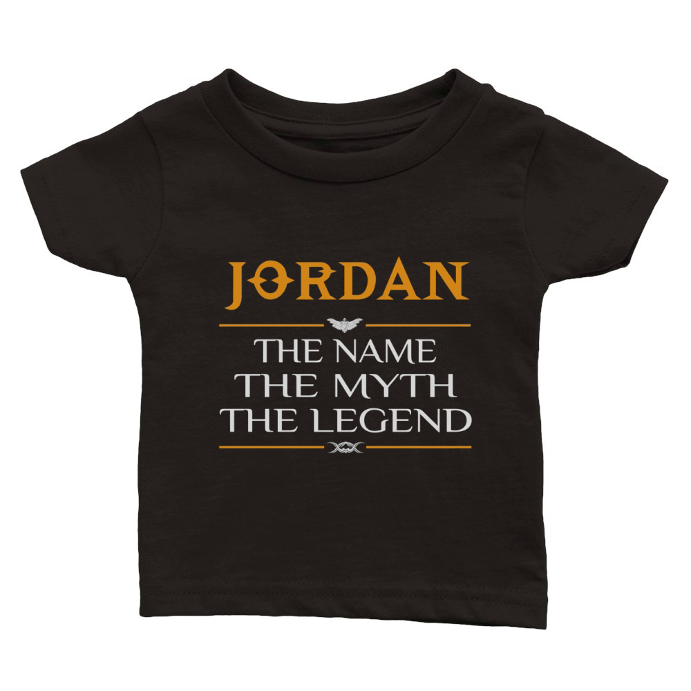 Jordan Legend Name Jordan - TeeForJordan Classic Baby Crewneck T-shirt