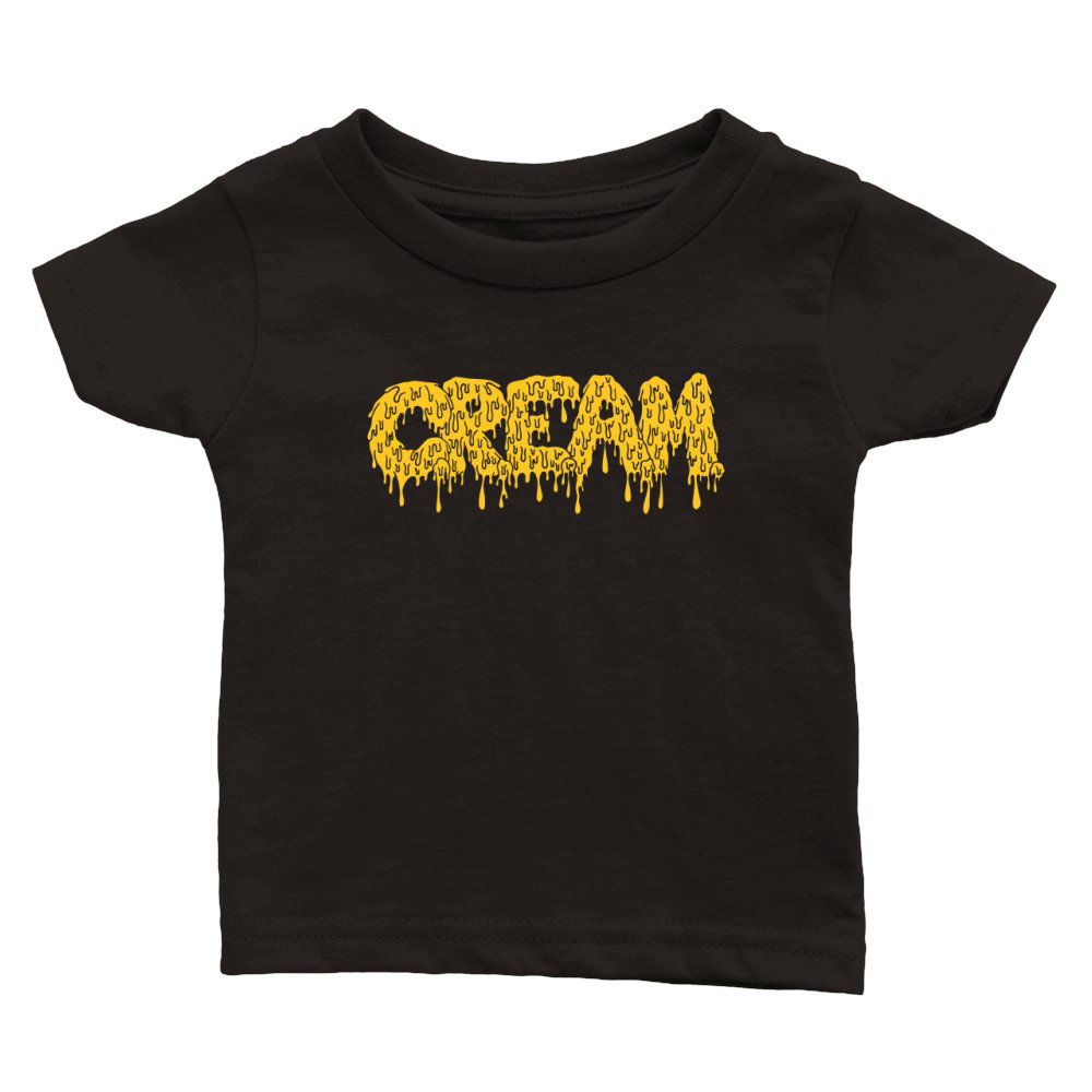 Wu Tang Cream Classic Baby Crewneck T-shirt