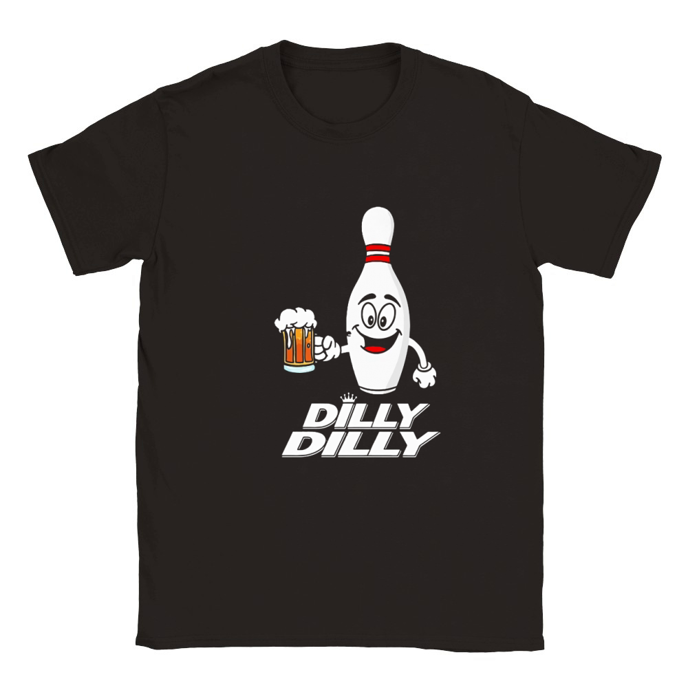 Bowling dilly dilly beer shirt Classic Kids Crewneck T-shirt