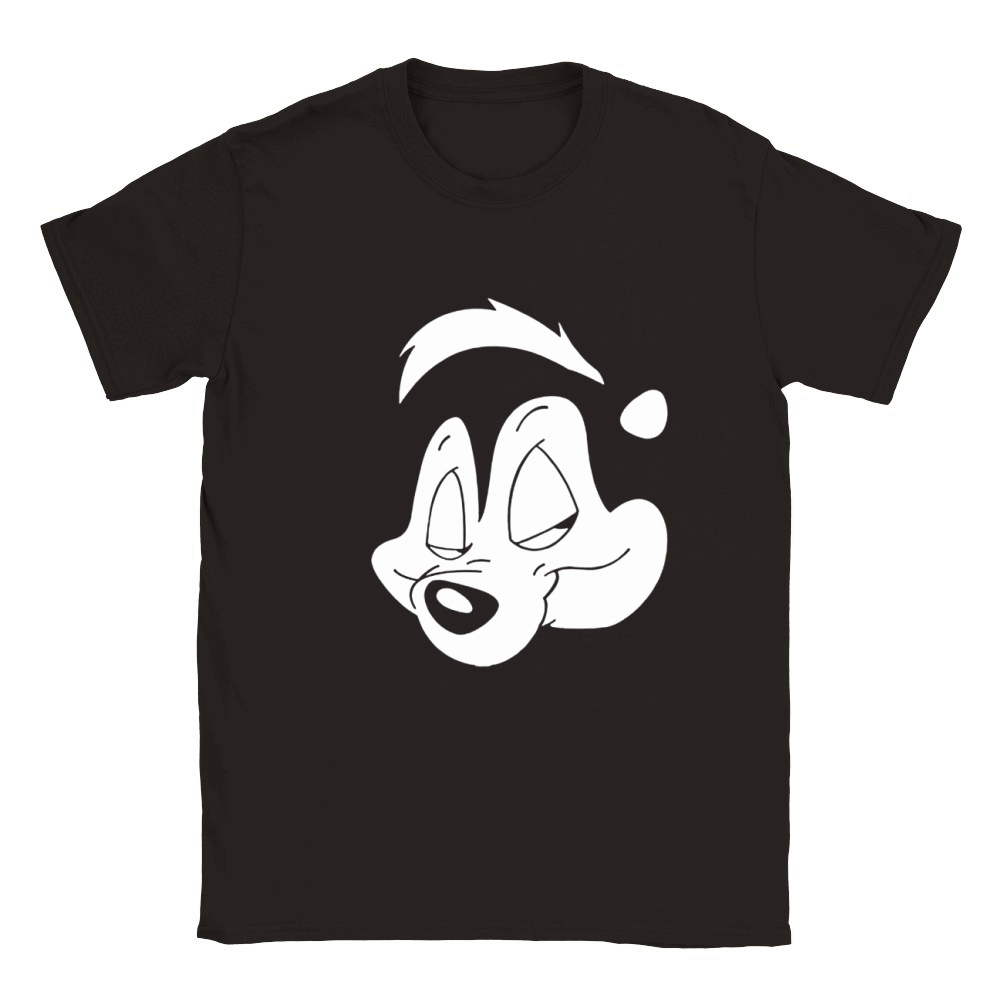 Pepe Le Pew Slash Classic Kids Crewneck T-shirt