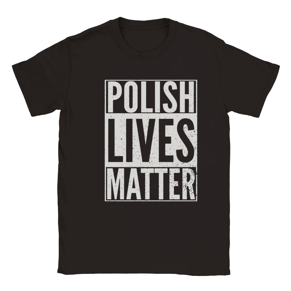 POLISH LIVES MATTER SHIRT Classic Kids Crewneck T-shirt