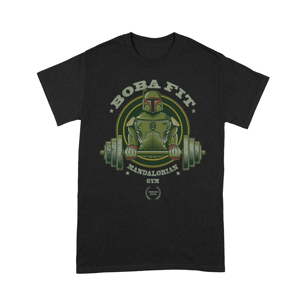 boba fit mandalorian star war Comfort T-shirt