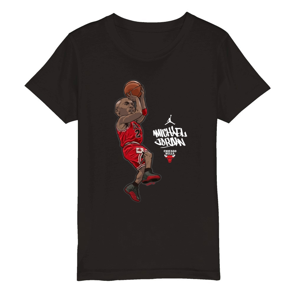 michael jordan Organic Kids Crewneck T-shirt
