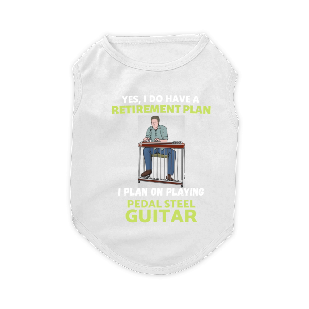 playing pedal steel guitar Pet T-Shirt