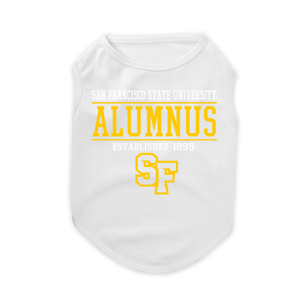 San Francisco State university   Alumnus established 1899 Pet T-Shirt