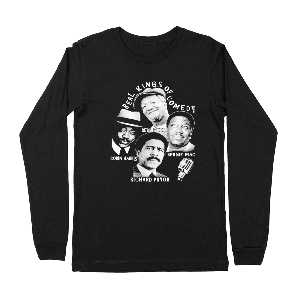 Real kings of comedy redd foxx robin harris bernie mac richard pryor Premium Long Sleeve